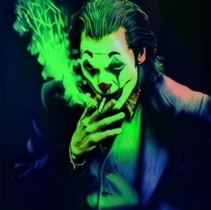 Juaquin Phoenix as the Joker poster